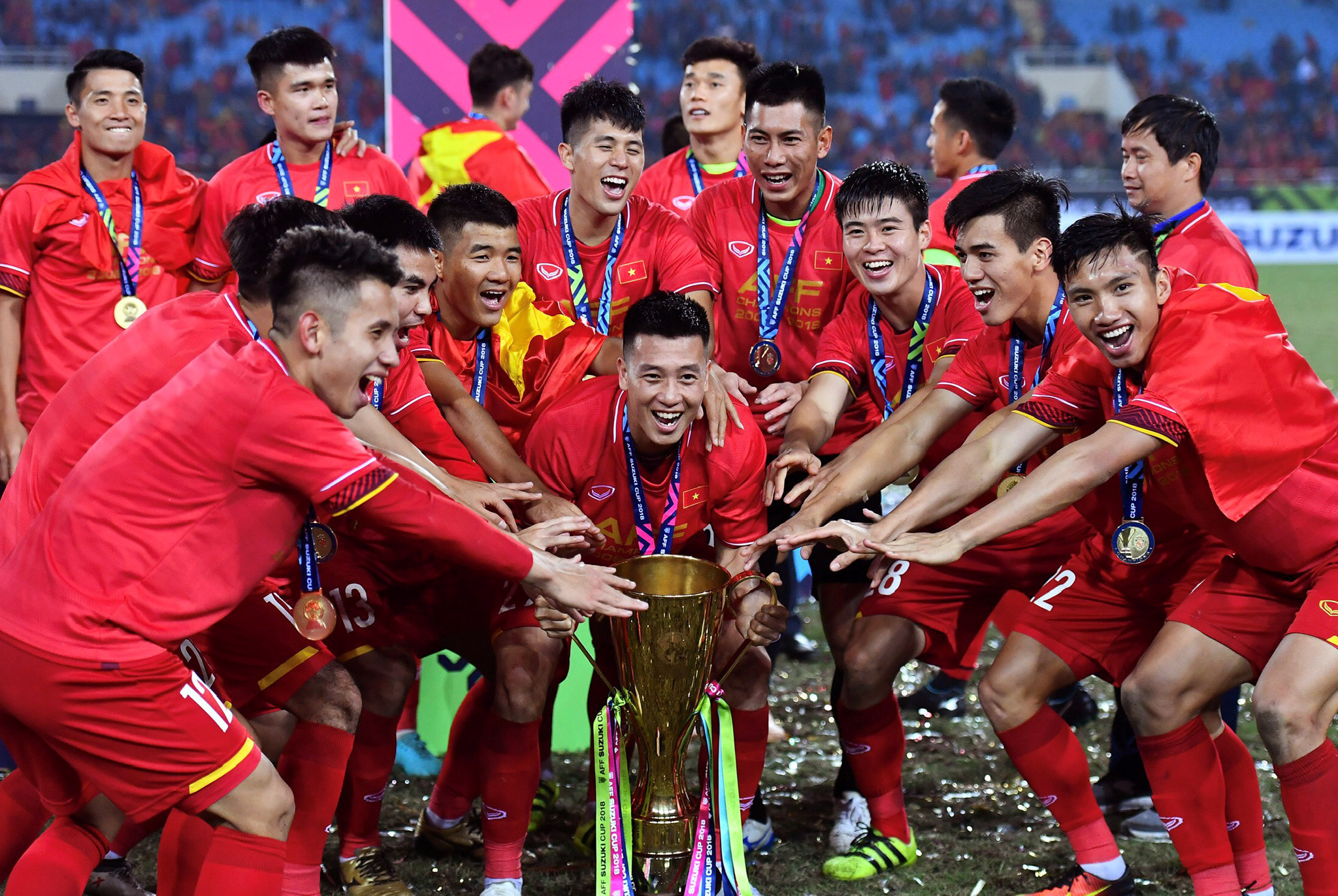 Những lần Việt Nam vô địch AFF Cup